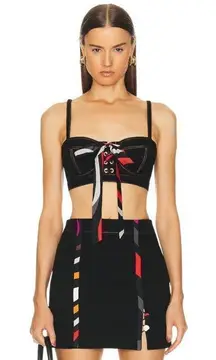 Emilio Pucci Bra Top‎ in Nero