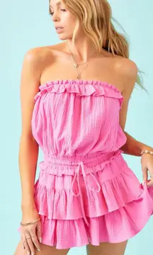 Pink Mini Dress/romper