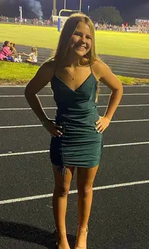 Green Homecoming Dress