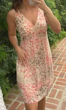 BCBGMAXAZRIA floral mini dress