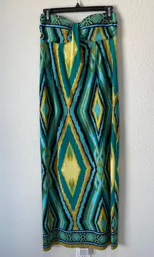 Bohemian Maxi Dress Size 4 NWT