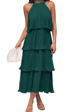 Chiffon Midi Dress