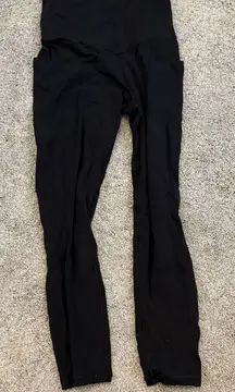 💜 Aerie Offline High Waist Midnight Black Leggings with Pockets