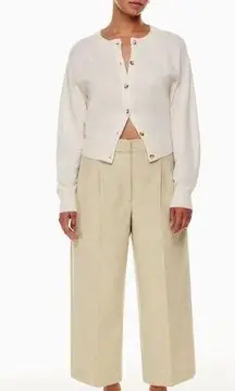 Wilfred The Effortless Pant Cropped high-waisted wide-leg pants