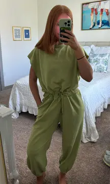 Green Jumpsuit