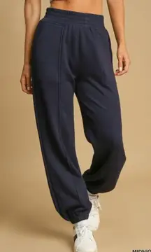 Umgee Drawstring Jogger Pants with‎ Front Seam Detail