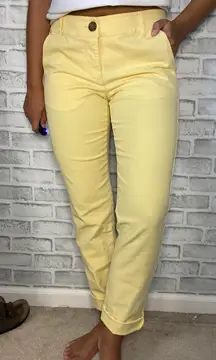 Yellow Mom Jeans