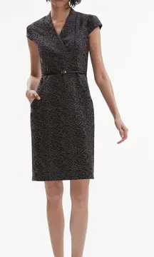 M.M. LaFleur Felisa Shift Dress in Dash Jacquard Size 0