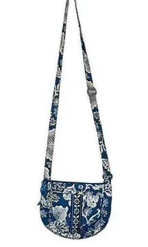 Vera Bradley Retired  Blue Lagoon Lizzy Handbag Crossbody