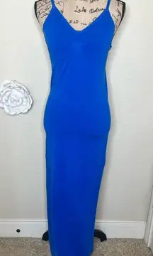 NTM: Yitty Smooth as Hell Shaping Maxi Dress in Beautiful Blue Sz XL