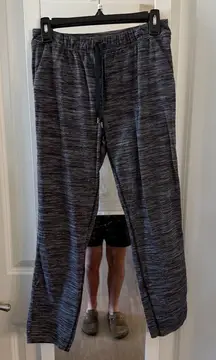 Lululemon Heathered Black Stripe Straight Leg Pants – Size 4