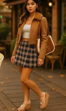 KENNETH COLE REACTION BEADED‎ GOLD WEDGE SANDALS SZ. 8 EUC