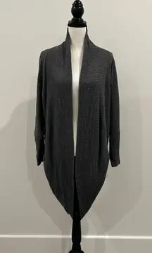 Waffle Texture Cardigan