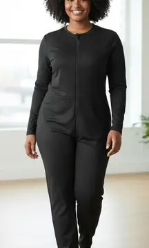 NEW SKIMS 4X Black Long Sleeve Full Body Jumpsuit Stretch Comfort Sexy Catsuit