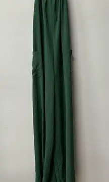 Cherish Baggy Overalls Jumpsuit Oversized Large Green Bohemian One Piece Casual