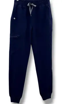 FIGS NWT Zamora High Waisted Jogger Scrub Pants XS Navy Workwear