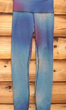 Lululemon Wunder Under Pant III *Full-On Luon Cosmic Dot White Multi / Black