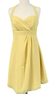 Alfred Angelo‎ Halter Sweetheart Dress Womens XS/S Fairy Feminine Wedding Flirty