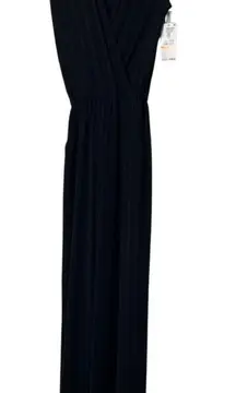 🦃 Karen Kane Lifestyle Basics Travel Jumpsuit Black Size Small NWT