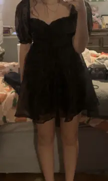 Boutique Black Mini Dress