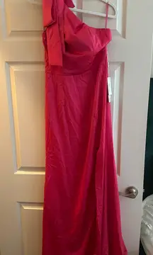 Stacees Pink Formal Dress