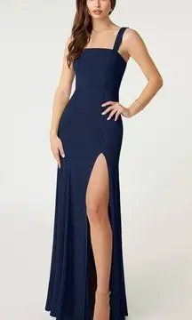 Alara Navy Gown Sz 8