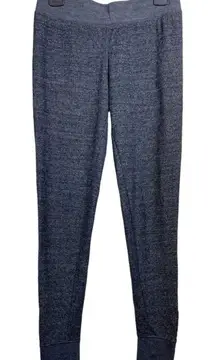 Free People Jogger Sweatpants Sz S‎ Charcoal Heathered Gray Ankle Zip Pull On