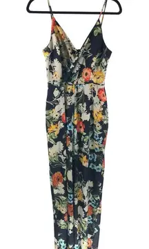 Yumi Kim Morning Glory First Class Jumpsuit Sleeveless Floral Black S