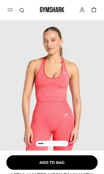 gymshark vital halter tank