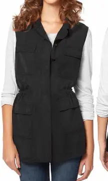 Buffalo David Bitton Women's Tunic Vest Small Cargo Gorpcore Utility Lightweight