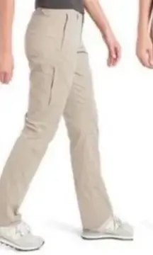 Kuhl Khaki‎ Spire Roll Up Hiking Zip Pockets Pants