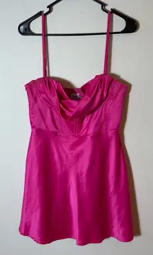 Princess Polly‎ Spotlight Corset Mini Dress Hot Pink Size 8