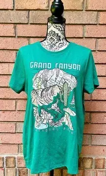 Torrid NWT  Green Grand Canyon Graphic T-Shirt, Size 00 or 10 or M/L