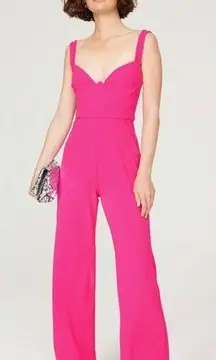 Romance Jumpsuit Hot Pink Sleeveless Corset Top Retro Barbie size XL R