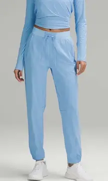 LULULEMON- License to Train High-Rise Pant Aero Blue Jogger Track Gym Workout