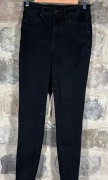Judy Blue Los Angeles Black‎ Skinny Jeans Women's Size 9/29 Denim Casual Basic