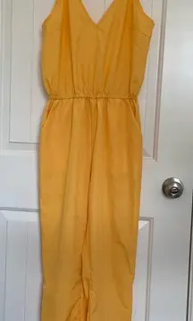 EUC | SHEIN‎ women’s solid tank jumpsuit — large