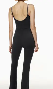Wilfred Free black flare leg jumpsuit size small 