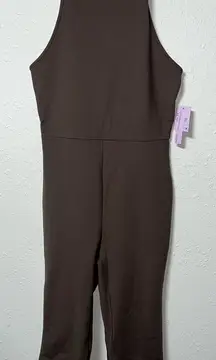 Wild‎ Fable Brown Racerback Jumpsuit