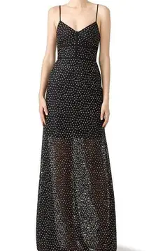 Jill Stuart Floral Lace Slip Gown, size 0