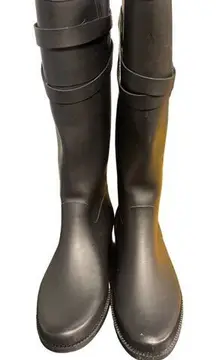 Tommy Hilfiger Women's Black Shoes/Rainboots Size 8 SKU 1794