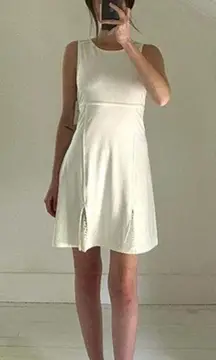 Tuckernuck Victoria Cane Mini Tennis Dress in White NWT Size M