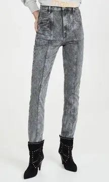 Isabel Mirant Henoya acid wash jeans