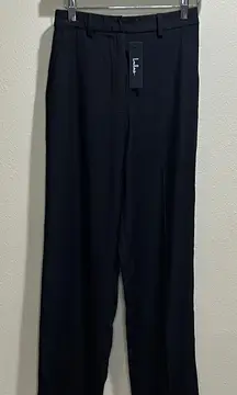 NWT Lulus Size Small Black Dress Pants Relaxed Fit
