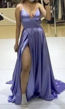 Lavender Prom Dress