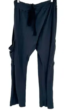 Free‎ People Womens Lounge Pocket Pull On Wide Leg Baggy Parachute Harem Pants S