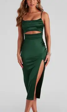 Windsor Set Emerald Dress