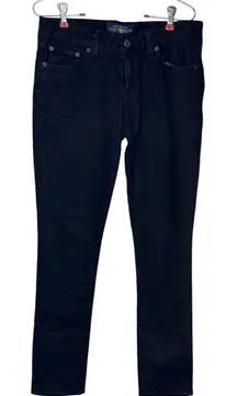 Lucky Brand Women's‎ Jeans Lola Skinny Fit Mid-Rise Stretch Denim Black Sz. 6/28