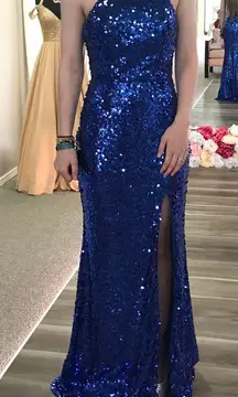 Blue Formal / Pageant / Prom Dress