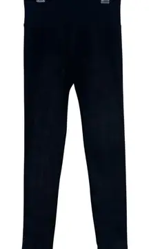 One 5 One Black Fuzzy Leggings